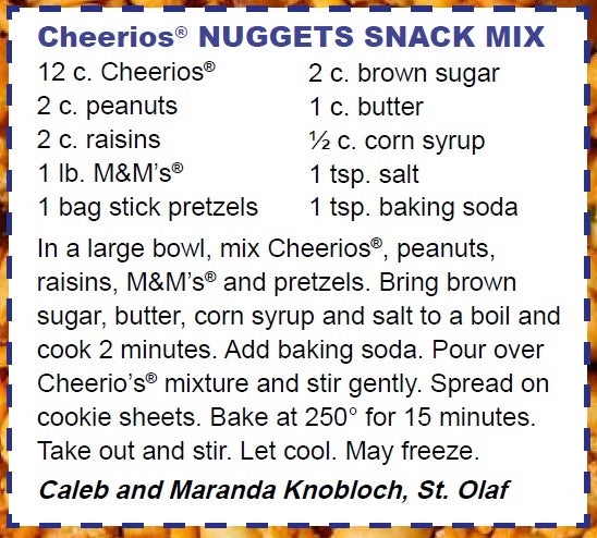 Cheerios Nuggets Snack Mix