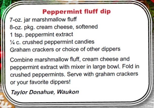 Peppermint Fluff Dip