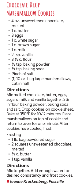 Chocolate Drop Marshmallow Cookies