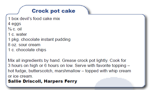 Crock Pot Cake