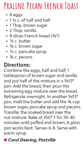 Praline Pecan French Toast