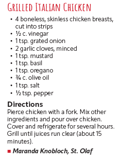 Grilled Italian Chicken