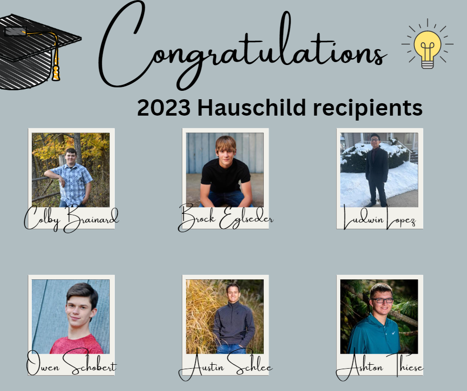 2023 Hauschild Winners